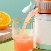 НЕМСКА Преносима безжична USB сокоизтисквачка за цитруси, Компактен дизайн, Лесен за използване и почистване + ЛЕД ФЕНЕР