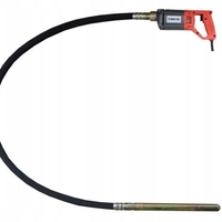 НЕМСКИ Професионален Вибратор за Бетон 35мм. х 2м. ИГЛЕН Mar–Pol 1350W Полски + ЛЕД ФЕНЕР