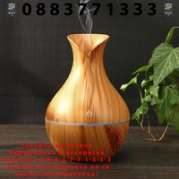 НЕМСКИ Овлажнител за въздух с Арома терапия + ЛЕД ФЕНЕР