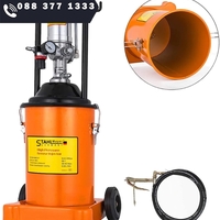 НЕМСКА Пневматична Система за Гресиране 12 литра STAHLMAYER 300-400 бара + ЛЕД ФЕНЕР