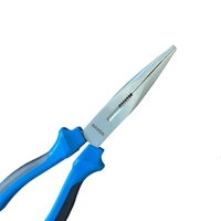 НЕМСКИ Професионален Комплект Клещи 5 части HAWEK + ЛЕД ФЕНЕР