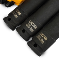 НЕМСКИ Пневматичен Гайковерт Ударен 1/2″ 1450Nm с 3 вложки JCBRP9510 + ЛЕД ФЕНЕР