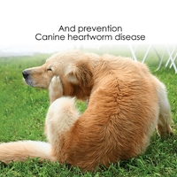 НЕМСКИ Капки против бълхи, кърлежи и въшки за домашни любимци, Ефективен контрол на вредителите + ЛЕД ФЕНЕР