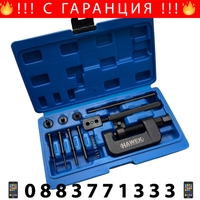 НЕМСКИ Професионален комплект за разнитване и занитване на вериги HAWEK HW-1103 + ЛЕД ФЕНЕР