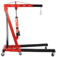 НЕМСКИ Кран за двигател 2 тона жираф + ЛЕД ФЕНЕР