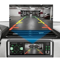 НЕМСКА Мултимедия за кола с екран 4.1инча, TAKARA 4052AI, 1din, 4x45W + ЛЕД ФЕНЕР