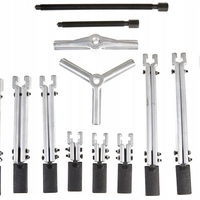 НЕМСКИ КОМПЛЕКТ ЗА ИЗБИВАНЕ НА ЛАГЕРИ 13 части HAWEK HW-1131 + ЛЕД ФЕНЕР