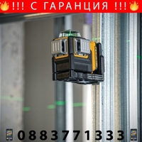 НЕМСКИ 4Д Лазерен Нивелир KRAFT 12 Линии 12V 8,0AH 4D Магнитна Стойка + ЛЕД ФЕНЕР