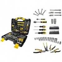 НЕМСКИ Комплект Инструменти 65 Части FORCE Kraft + ЛЕД ФЕНЕР