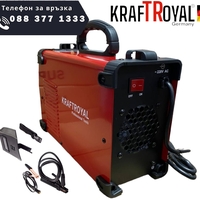 НЕМСКИ Инверторен Електрожен 450А KRAFT ROYAL Водоустойчив + ЛЕД ФЕНЕР