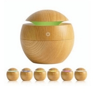 НЕМСКИ Мини USB арома дифузер и овлажнител за въздух с елегантен дизайн + ЛЕД ФЕНЕР