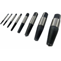 НЕМСКИ Екстрактори за болтове 8 части + ЛЕД ФЕНЕР