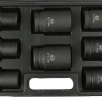 НЕМСКИ Ударни вложки 3/4 5 части комплект BJC + ЛЕД ФЕНЕР