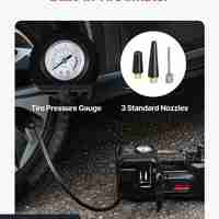 НЕМСКИ Електрически крик за автомобили 5 тона+ ЛЕД ФЕНЕР