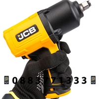 НЕМСКИ Пневматичен Ударен Гайковерт JCB 1/2″ 1450Nm RP9510 + ЛЕД ФЕНЕР