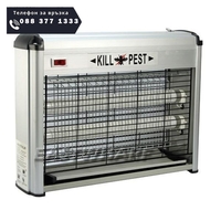 НЕМСКИ ЛАМПА ПРОТИВ НАСЕКОМИ и КОМАРИ PEST KILLER MT 30W MT-030 + ЛЕД ФЕНЕР