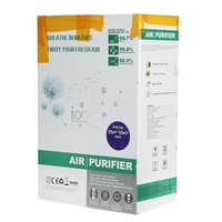 НЕМСКИ Пречиствател за въздух Ion Air Purifier 50 кв.м. + ЛЕД ФЕНЕР