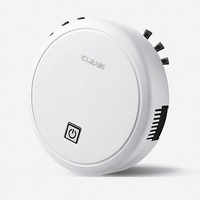 НЕМСКА Прахосмукачка робот ES23, USB зареждане, 90 минути работа, 0,2 л, Бяла + ЛЕД ФЕНЕР