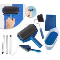 НЕМСКИ Комплект валяци за боядисване с резервоар + ЛЕД ФЕНЕР