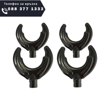 НЕМСКА Полска Хидравлична Скоба – Стойка за Пружини 1 тона HAWEK с лапи + ЛЕД ФЕНЕР