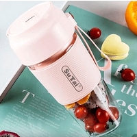 НЕМСКИ Преносима чаша миксер KLP-08 с USB кабел , 450ml, 35W + ЛЕД ФЕНЕР