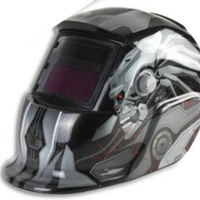 НЕМСКА Автоматична Соларна Заваръчна Маска Шлем за Заваряване KRAFTROYAL + ЛЕД ФЕНЕР