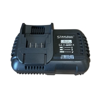 НЕМСКИ Саблен Трион Акумулаторен STAHLMAYER 36V 8.0AH за Метал Желязко Дърво Пласмата Месо Кости и др. с 2 батерии Безжичен Прав Трион за Рязане + ЛЕД ФЕНЕР