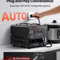 НЕМСКИ Автоматичен преобразувател на напрежение + ЛЕД ФЕНЕР