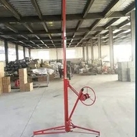 НЕМСКИ Повдигач за Гипсокартон Асансьор Повдгащ 140-335 см Подемник за плоскости + ЛЕД ФЕНЕР