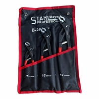 НЕМСКИ Клещи Гарги Комплект 3 броя STAHL MAYER 175мм 250мм 300мм Автоматични + ЛЕД ФЕНЕР