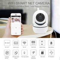 НЕМСКА WiFi IP Камера Въртяща се 360° Full HD с Нощно Виждане и двупосочен звук + ЛЕД ФЕНЕР