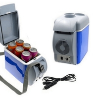 НЕМСКИ Хладилник за автомобил 12V 7.5L 35W + ЛЕД ФЕНЕР