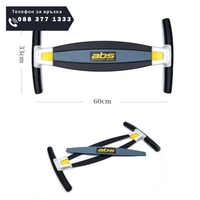 НЕМСКИ Уред за коремна преса ABS - Advanced Body System + ЛЕД ФЕНЕР..