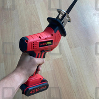 НЕМСКИ Акумулаторен Саблен Прав Трион WERSTIL Комплект + ЛЕД ФЕНЕР