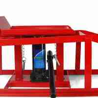 НЕМСКИ Комплект 2 Рампи за Кола 5 тона с Крик MAR-POL 113.5см Рампа Платформа + ЛЕД ФЕНЕР