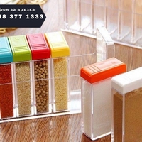 НЕМСКИ Кухненски сет за подправки + ЛЕД ФЕНЕР