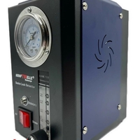 НЕМСКИ Уред за Откриване на Утечки чрез Пушек KraftWelle + ЛЕД ФЕНЕР