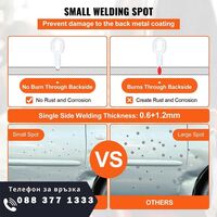 НЕМСКИ Инструмент за издърпване на вдлъбнатини + ЛЕД ФЕНЕР