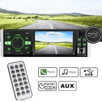 НЕМСКА Мултимедия за кола с екран 4.1инча, TAKARA 4052AI, 1din, 4x45W + ЛЕД ФЕНЕР