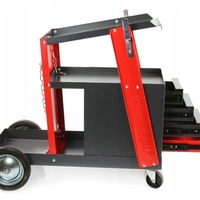 НЕМСКА Количка за Заваръчни Апарати MAR-POL M66612 с 4 чекмеджета + ЛЕД ФЕНЕР