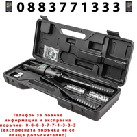 НЕМСКИ Хидравлични клещи за кербоване RockForce RF-Y240A , 9T, 16-240 мм² + ЛЕД ФЕНЕР