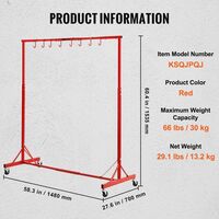 НЕМСКА Регулируема стойка за боядисване + ПОДАРЪК ЛЕД ФЕНЕР