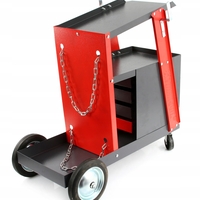 НЕМСКА Количка за Заваръчни Апарати MAR-POL M66612 с 4 чекмеджета + ЛЕД ФЕНЕР