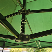 НЕМСКА Сгъваема Градинска Шатра Тип Хармоника + ЛЕД ФЕНЕР