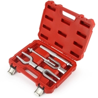 НЕМСКИ Вилици за Избиване на Шарнири и Накрайници Комплект 5 части + ЛЕД ФЕНЕР