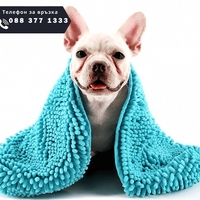 НЕМСКА Абсорбираща кърпа за домашни любимци, Лесно почистване + ЛЕД ФЕНЕР