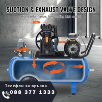 НЕМСКА Глава за въздушен компресор + Подарък ЛЕД ФЕНЕР