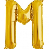 НЕМСКИ Балони букви за рожден ден от А до Z, 1 брой + ЛЕД ФЕНЕР