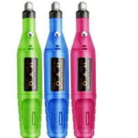 НЕМСКА Електрическа пила за нокти за маникюр и педикюр, Ергономичен дизайн + ЛЕД ФЕНЕР