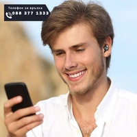 НЕМСКО F9 TWS Спортни безжични слушалки със сензорно управление /черни/ + ЛЕД ФЕНЕР